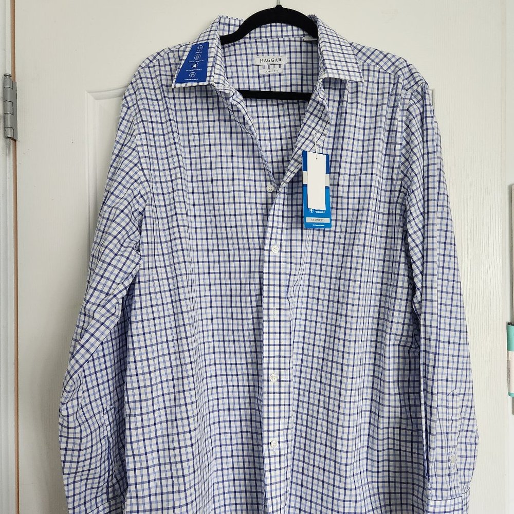 Hagar Classic Fit Dress Shirt
